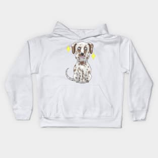 Cinnamon dalmatian Kids Hoodie